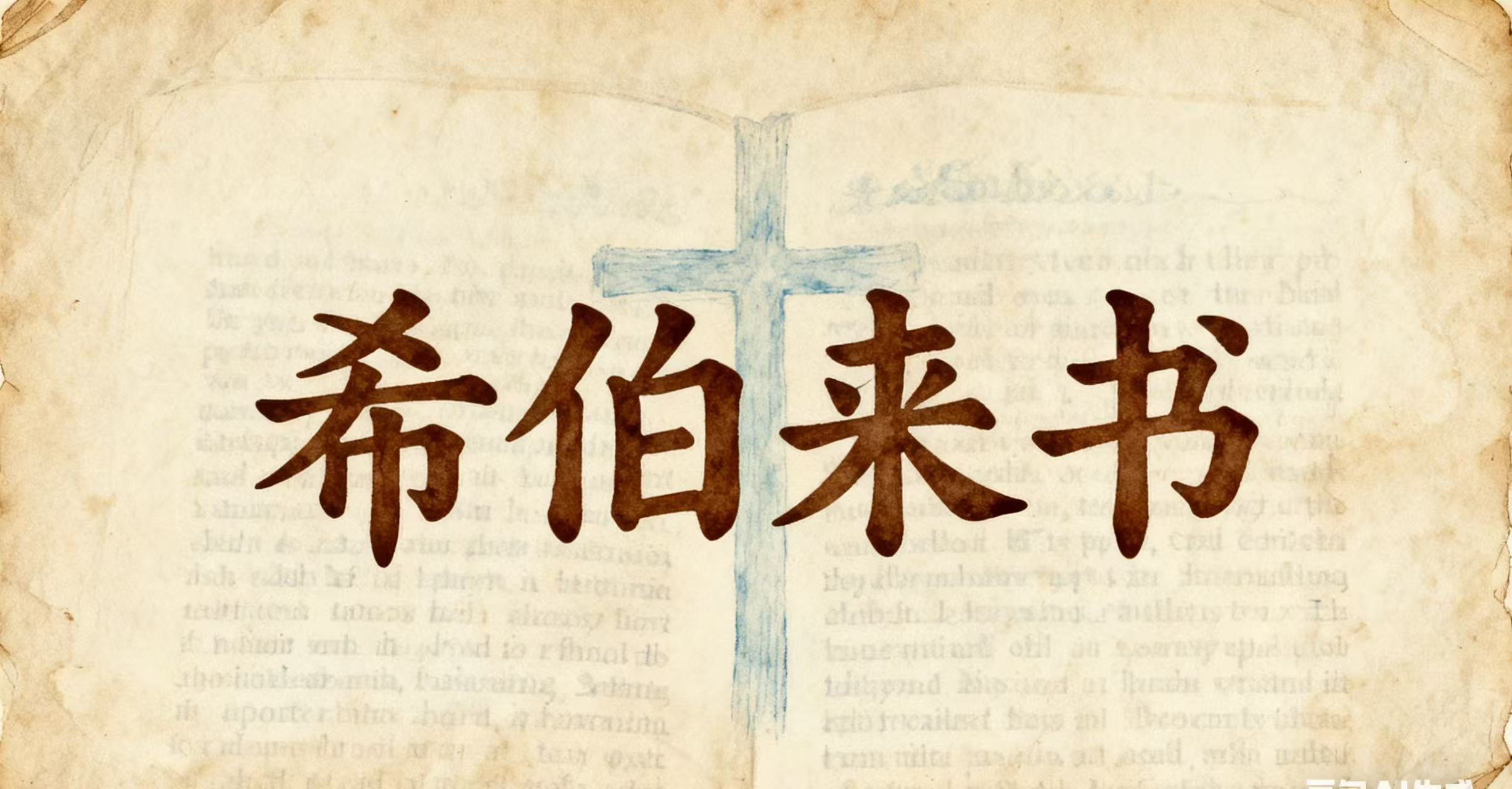 《希伯来书》讲道录音